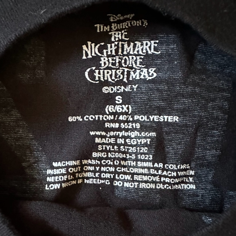 Disney’s The Nightmare Before Christmas Jersey - Picture 3 of 5
